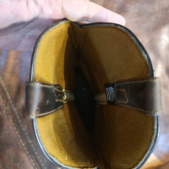 Laredo Brown Leather Western Boots - Picture 4 of 13